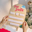 Dear Santa Board, Kids Christmas List Plaque