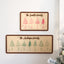 Scripted Christmas Tree Wall Frame, Christmas Family Wall Decor