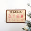 Scripted Christmas Tree Wall Frame, Christmas Family Wall Decor