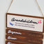 Personalized Grandchildren Hanging Plaque