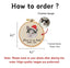 Embroidered Dog Ornament With Photo & Name, Christmas Gift For Pet Lovers