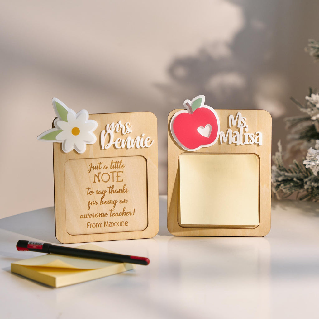 Christmas Teacher Note Holder, End of Year Gift