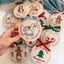 Christmas Embroidered Ornament, Baby’s First Christmas Ornament